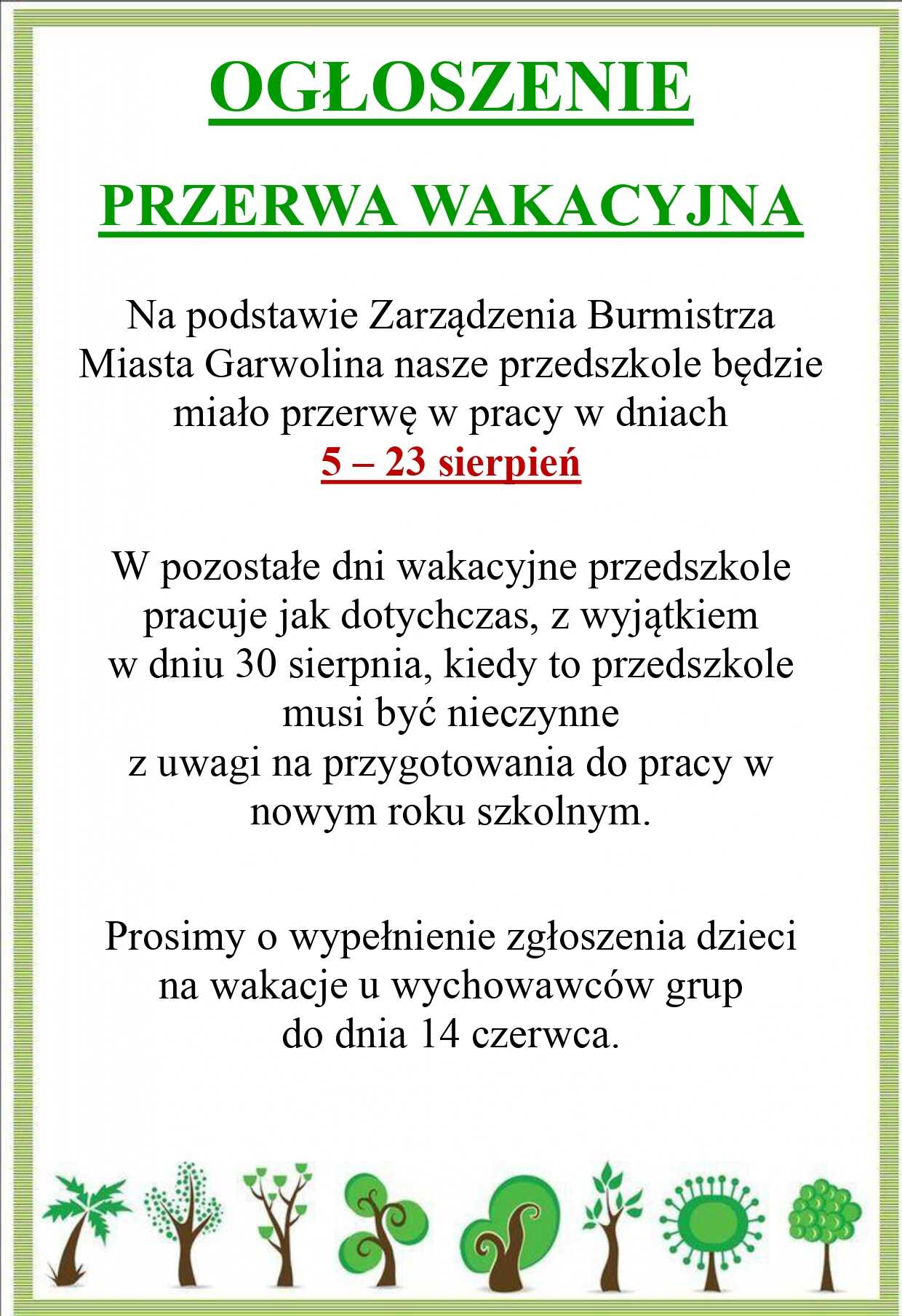 Dyżury wakacyjne na rok szkolny 2024 page 0001