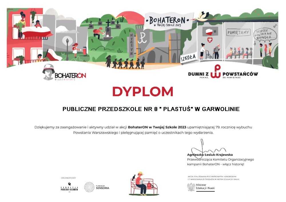 dyplom bohaterON