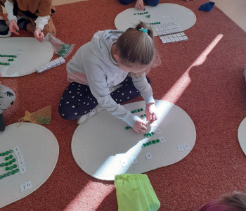 Działania matematyczne – przeliczanie, 	klasyfikowanie, odwzorowywanie